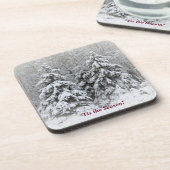 Dessous-de-verre 'Tis les vacances d'hiver de saison (Côté gauche)