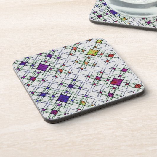 Dessous-de-verre Tissu quantique (Côté gauche)