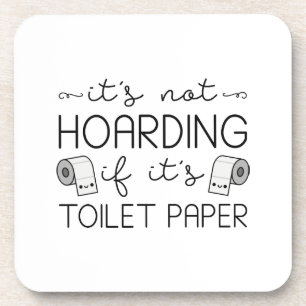 Dessous-de-verre Toilettes Papier