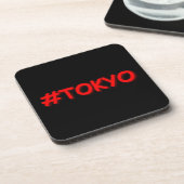 Dessous-de-verre "#Tokyo" Joli Design. Commandez dès maintenant (Côté gauche)