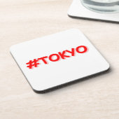 Dessous-de-verre "#Tokyo" Joli Design. Commandez dès maintenant (Côté gauche)