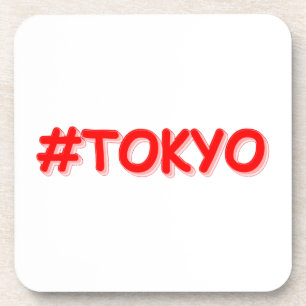 Dessous-de-verre "#Tokyo" Joli Design. Commandez dès maintenant