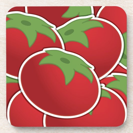 Dessous-de-verre Tomate funky (Devant)
