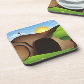 Dessous-de-verre tombeau christ (Côté gauche)