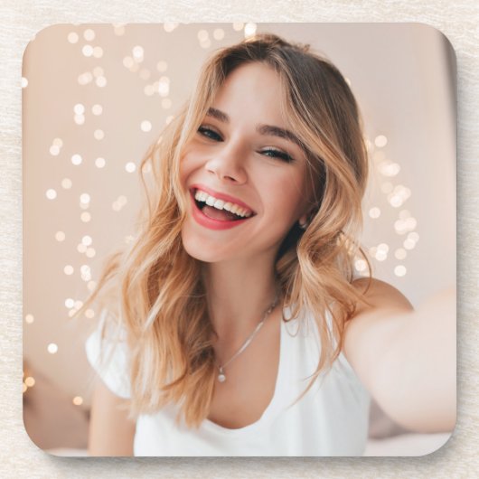 Dessous-de-verre Ton visage pour un anniversaire (Devant)