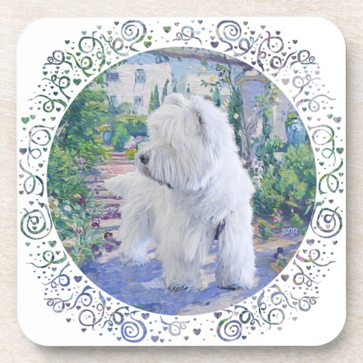 Dessous-de-verre Tonnelle printanière (Devant)