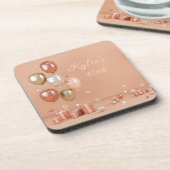 Dessous-de-verre Tons des ballons roses 40e (Côté gauche)