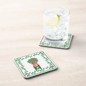 Dessous-de-verre Topiaires de Noël Holly Berry arbre Topiary Beve (Côté Droit)