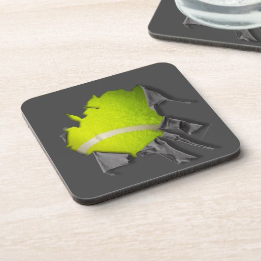 Dessous-de-verre Torn Tennis Beverage Coaster (Côté gauche)