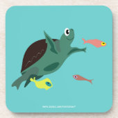 Dessous de verre Tortue Cork (Devant)