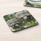 Dessous-de-verre Tortues mignonnes (Côté gauche)