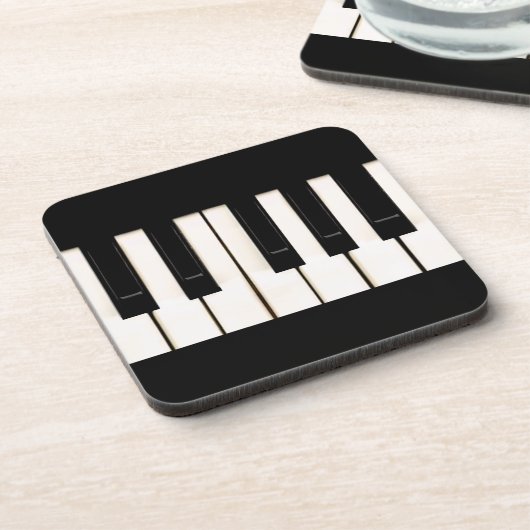 Dessous-de-verre Touches de piano (Côté gauche)
