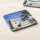 Dessous-de-verre Tour de Belém, Lisbonne, Portugal (Côté gauche)