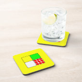 Dessous-de-verre Tour de France Jerseys 3 Jaunes (Côté Droit)