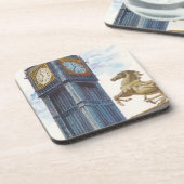 Dessous-de-verre Tour de l'horloge Big Ben au Palais de Westminster (Côté gauche)