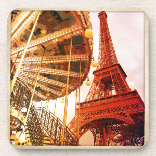 Dessous-de-verre Tour Eiffel et Carrousel