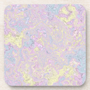 Dessous-de-verre Tourbillon Cyan, Jaune, Magenta