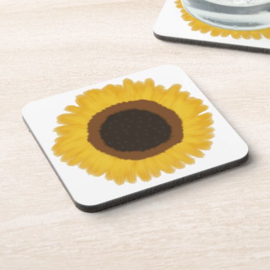 Dessous-de-verre Tournesol (Côté gauche)