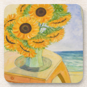 Dessous de verre tournesol