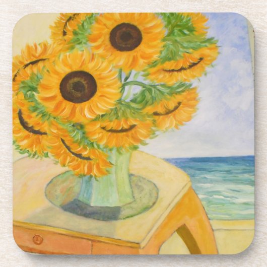 Dessous de verre tournesol (Devant)