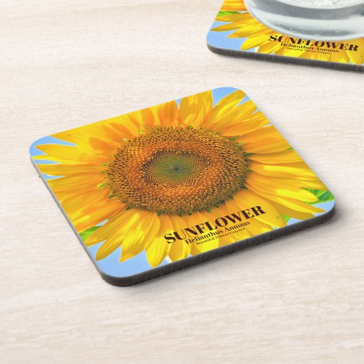 Dessous-de-verre tournesol (Côté gauche)