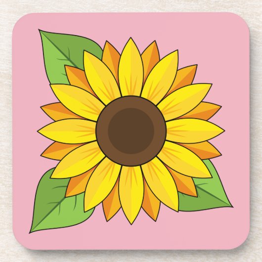 Dessous-de-verre Tournesol (Devant)