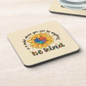 Dessous-de-verre Tournesol autiste (Côté gauche)