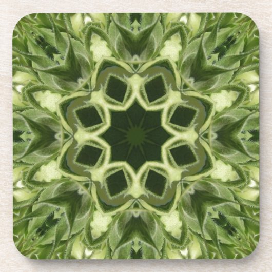 Dessous-de-verre Tournesol ouvert (Devant)