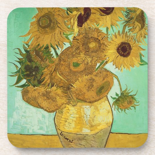 Dessous-de-verre Tournesols de Vincent van Gogh |, 1888 (Devant)