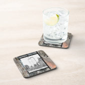 Dessous-de-verre Tours jumelles (Côté Droit)