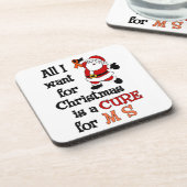 Dessous-de-verre Tout Ce Que Je Veux Pour Noël...MS (Côté gauche)