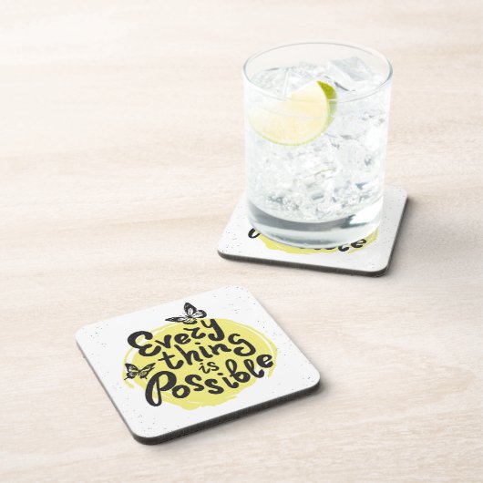 Dessous-de-verre Tout est possible (Côté Droit)