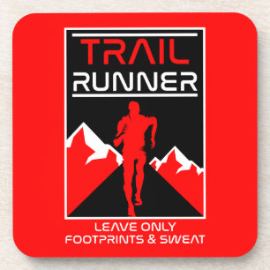 Dessous-de-verre Trail Runner Sport Dans La Nature