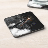 Dessous-de-verre Train à vapeur (Côté gauche)