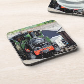 DESSOUS-DE-VERRE TRAIN À VAPEUR (Côté gauche)