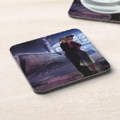 Dessous-de-verre Train bleu (Côté gauche)