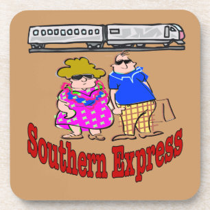 Dessous-de-verre Train Couple, Express Sud,