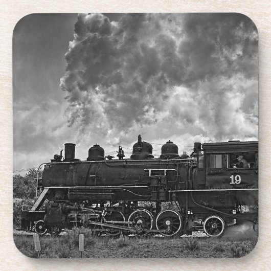 DESSOUS-DE-VERRE TRAIN DE VAPEUR (Devant)