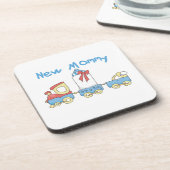 Dessous-de-verre Train New Mommy C'est un petit cadeau (Côté gauche)