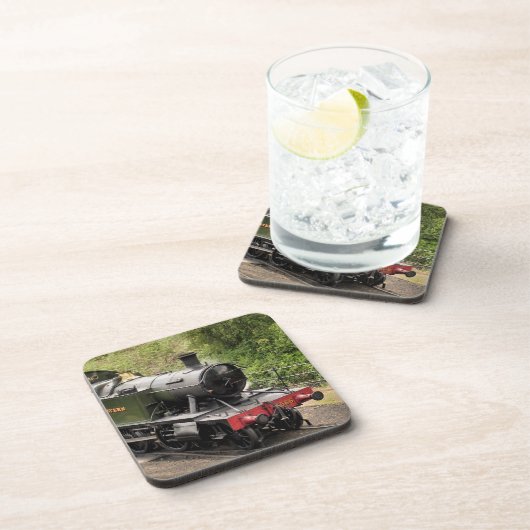 DESSOUS-DE-VERRE TRAINS À VAPEUR (Côté Droit)