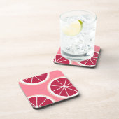 Dessous-de-verre Tranches de pamplemousse rose (Côté Droit)