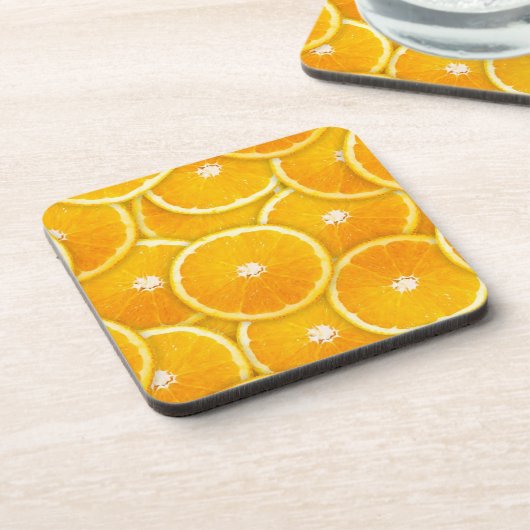 Dessous-de-verre Tranches orange (Côté gauche)