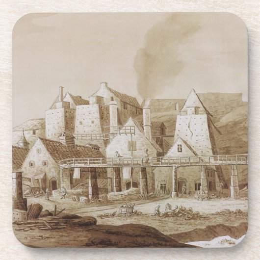 Dessous-de-verre Travaux chez Blaenavon, 'd'une visite historique (Devant)