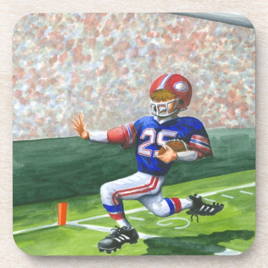 Dessous-de-verre Traverser la ligne d'objectif pour une touche (Devant)