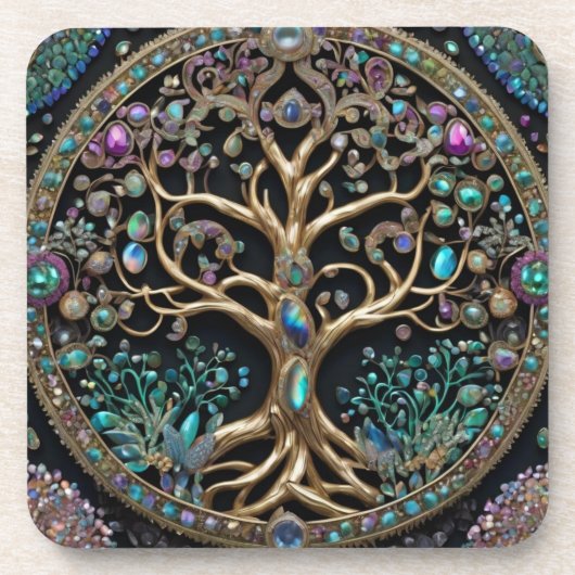 Dessous-de-verre Tree of Life (Devant)