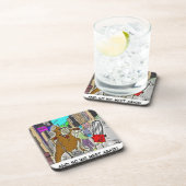 Dessous-de-verre Treehugger Rick London Dessin Drôle (Côté Droit)