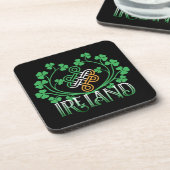 DESSOUS-DE-VERRE TRÈFLE IRLANDE (Côté gauche)