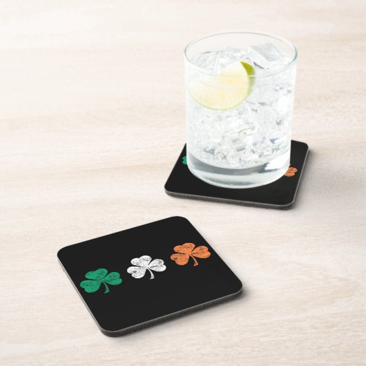 Dessous de verre Trèfles irlandais (Côté Droit)