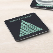 Dessous-de-verre Triangle de Pascal (Côté gauche)