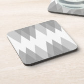 Dessous-de-verre Triangles gris (Côté gauche)